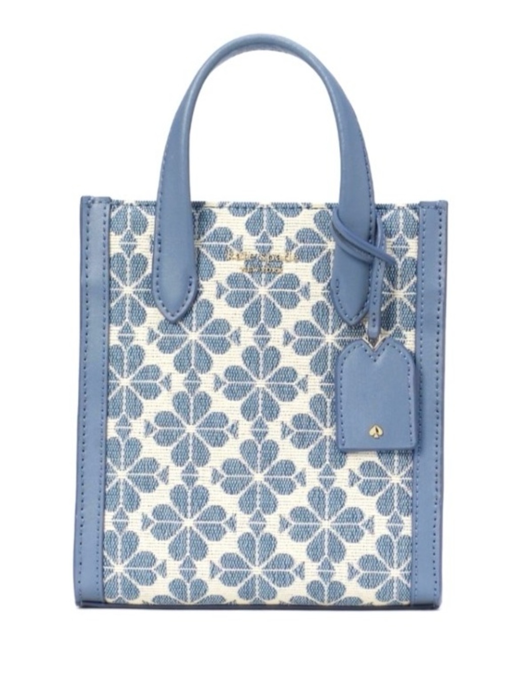 Kate Spade Flower Jacquard Manhattan Mini Crossbody Bag